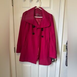 Guess Like New rare Magenta Peacoat size M